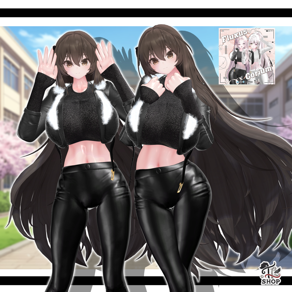 『Fluxus Corium』 For 28 Female / Male Avatars