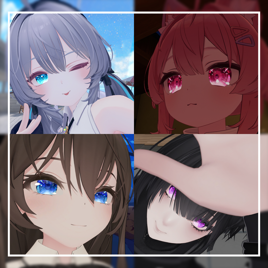 【36アバター対応】名無しの瞳【EYEテクスチャ/12color】